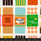 1800 Notion Sew Cute Shell  Fabric by Ruby Star Society