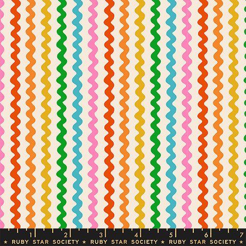 1-800-Notion Ric Rac Shell Fabric by Ruby Star Society