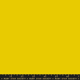 PREORDER Ruby Star Solids Golden Hour Yellow Fabric