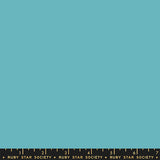 PREORDER Ruby Star Solids Turquoise Blue Fabric