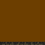 PREORDER Ruby Star Solids Cocoa Brown Fabric