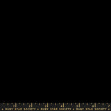 PREORDER Ruby Star Solids Black Fabric