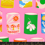 Sparkle Mart Can Can Flamingo Fabric by Ruby Star Society