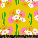 Sparkle Mart Flower Dept Golden Hour Fabric by Ruby Star Society