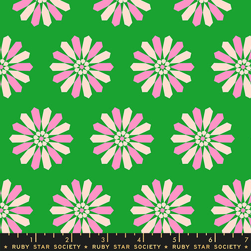 Sparkle Mart Freshly Picked Verdant Fabric by Ruby Star Society