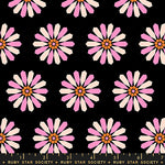 Sparkle Mart Freshly Picked Black Fabric by Ruby Star Society