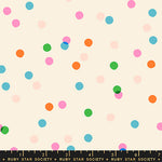 Sparkle Mart Spritz Natural Fabric by Ruby Star Society