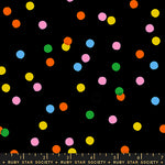 Sparkle Mart Spritz Black Fabric by Ruby Star Society