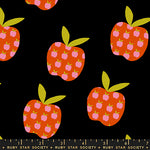 Ruby Star Society Mystic Fable Big Apple Canvas Black Fabric