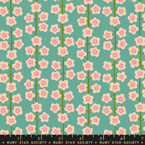 Corsage Baby's Breath Skylark Fabric by Ruby Star Society