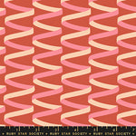 Corsage Ribbons Persimmon Fabric by Ruby Star Society
