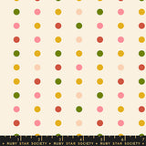 Corsage Swatch Dots Multi Fabric by Ruby Star Society