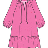 Legendary LAWN Charmed Sugarplum Fabric by Tula Pink