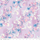 PREORDER Wishes Cindy's Flowers Vanity Sparkle Fabric by Jill Howarth
