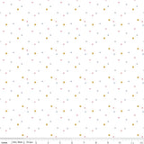 Riley Blake Patriotic Basics Sparkler Star White Fabric