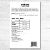 The On Hand Clutch Wallet Pattern by Studio M Squared