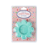 Flower Power Pin Holder Turquoise