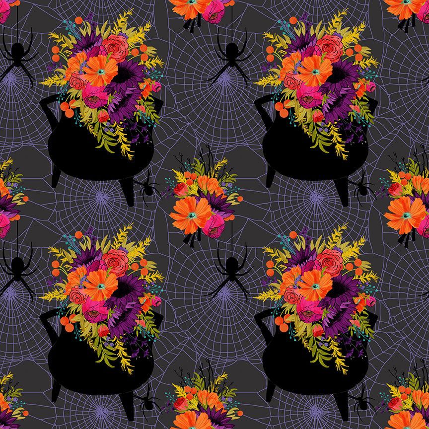 Pammie Jane Bootiful Witches Brew Fabric