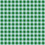 Pammie Jane Feline Festive Cat Plaid Green Fabric