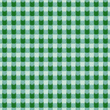 Pammie Jane Feline Festive Cat Plaid Green Fabric