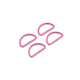 Tula Pink Four 1.5" D-Rings Pink Hardware
