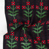 Swedish Meadow | Anemone in Night Woven | Fabric by Fableism