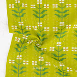 Swedish Meadow | Anemone in Sunny Grass Woven | Fabric by Fableism