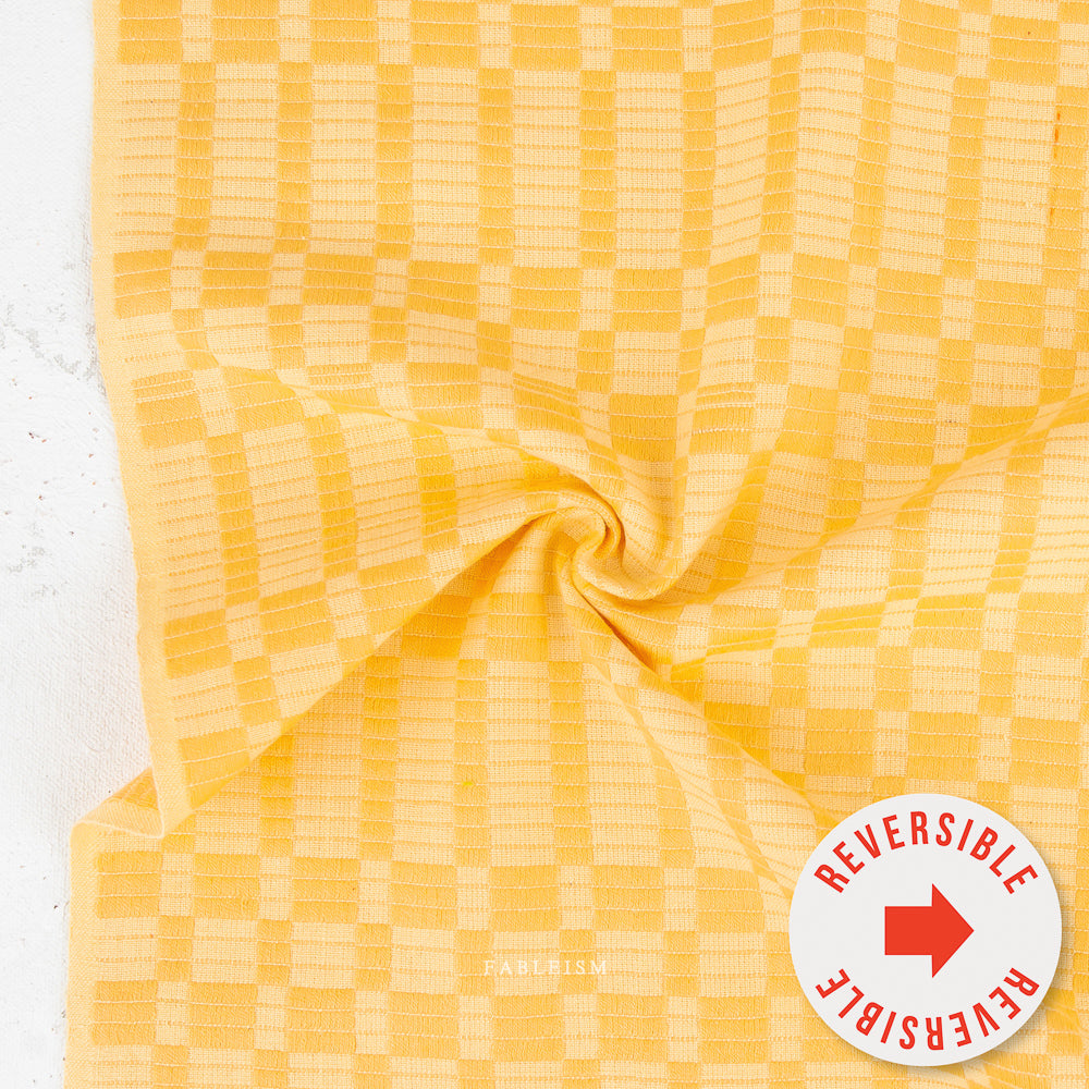 Swedish Meadow | Modern Swede in Daffodil Woven | Fabric by Fableism