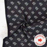 Swedish Meadow | Mini Roses in Night Woven | Fabric by Fableism