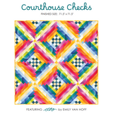 Courthouse Checks Quilt Kit Featuring Echo