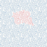 Swirly Snowflakes Pantograph