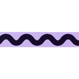 Tula Pink Webbing Lil Squiggle Ultraviolet 1" Wide By the Yard