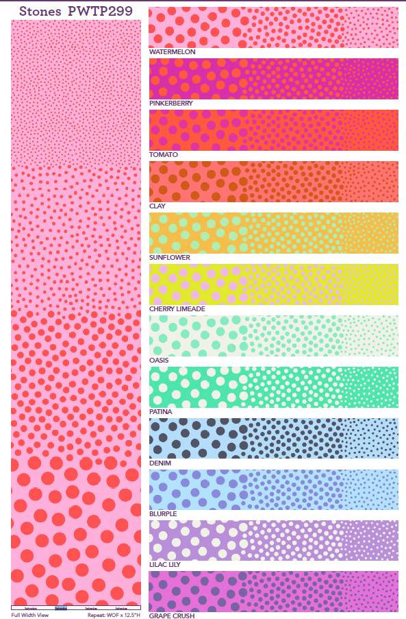 True Colors Sticks and Stones | Fabric Bundle 24 Prints | Fabric by Tula Pink