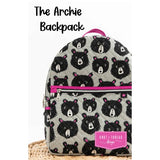 The Archie Backpack Sewing Pattern by Knot and Thread