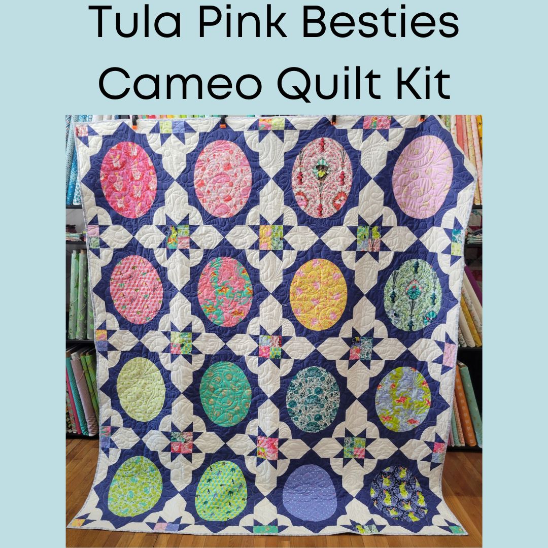 Besties Quilt Fabric by Tula Pink - Lil Charmer Necklace in Blossom Pi –  Cary Quilting Company