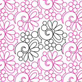 Vintage Flowers Pantograph