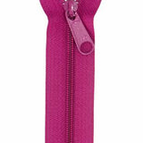 By Annie Zippers 24" Handbag Zipper Wild Plum Pink