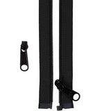 By Annie Zippers 50" Separating Zipper Black