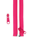 Annie Zippers 50" Separating Zipper Lipstick Pink