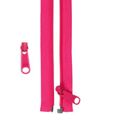 Annie Zippers 50" Separating Zipper Lipstick Pink