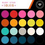 PREORDER Ruby Star Solids Fabric Bundle 40 Colors