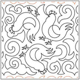 Chicken Swirls Pantograph