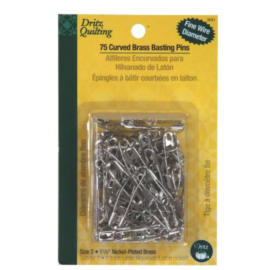 Dritz Curved Basting Pins Size 2