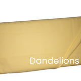 Confetti Cotton Dandelions Yellow Solid Fabric by Riley Blake