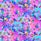 PREORDER Neon Cats Neon Whiskers Fabric
