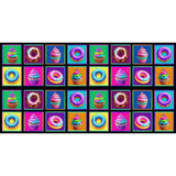 PREORDER Neon Cats Glazed in Light Fabric