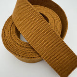 Dijon Cotton Webbing 1" or 1.5" Wide BY THE YARD