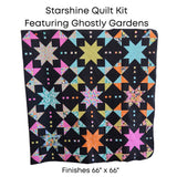 Starshine Quilt Kit with Ghostly Gardens