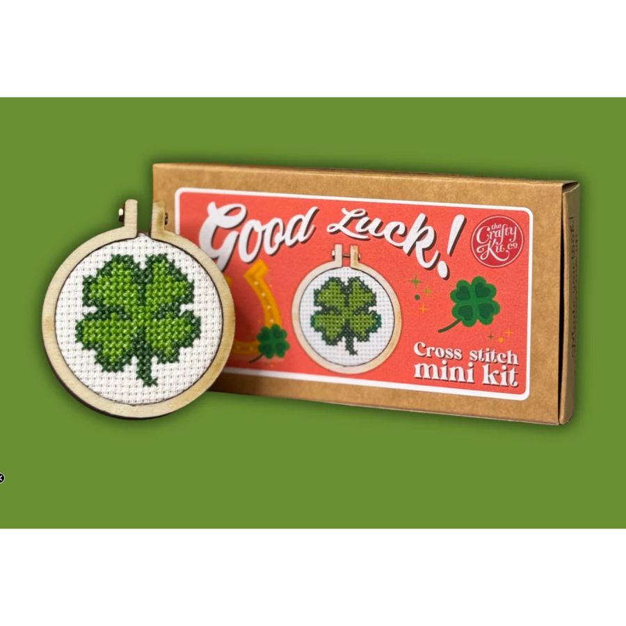 Good Luck Mini Cross Stitch Kit