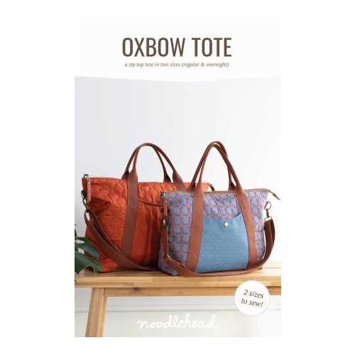 Oxbow Tote Bag Pattern by Noodlehead